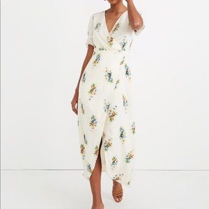 Madewell floral maxi dress